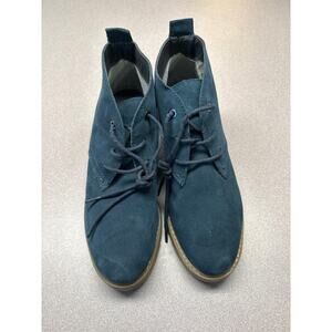 White Mountain Blue Danny Suede Booties Size 9.5W
